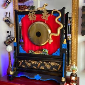 Large Asian gong